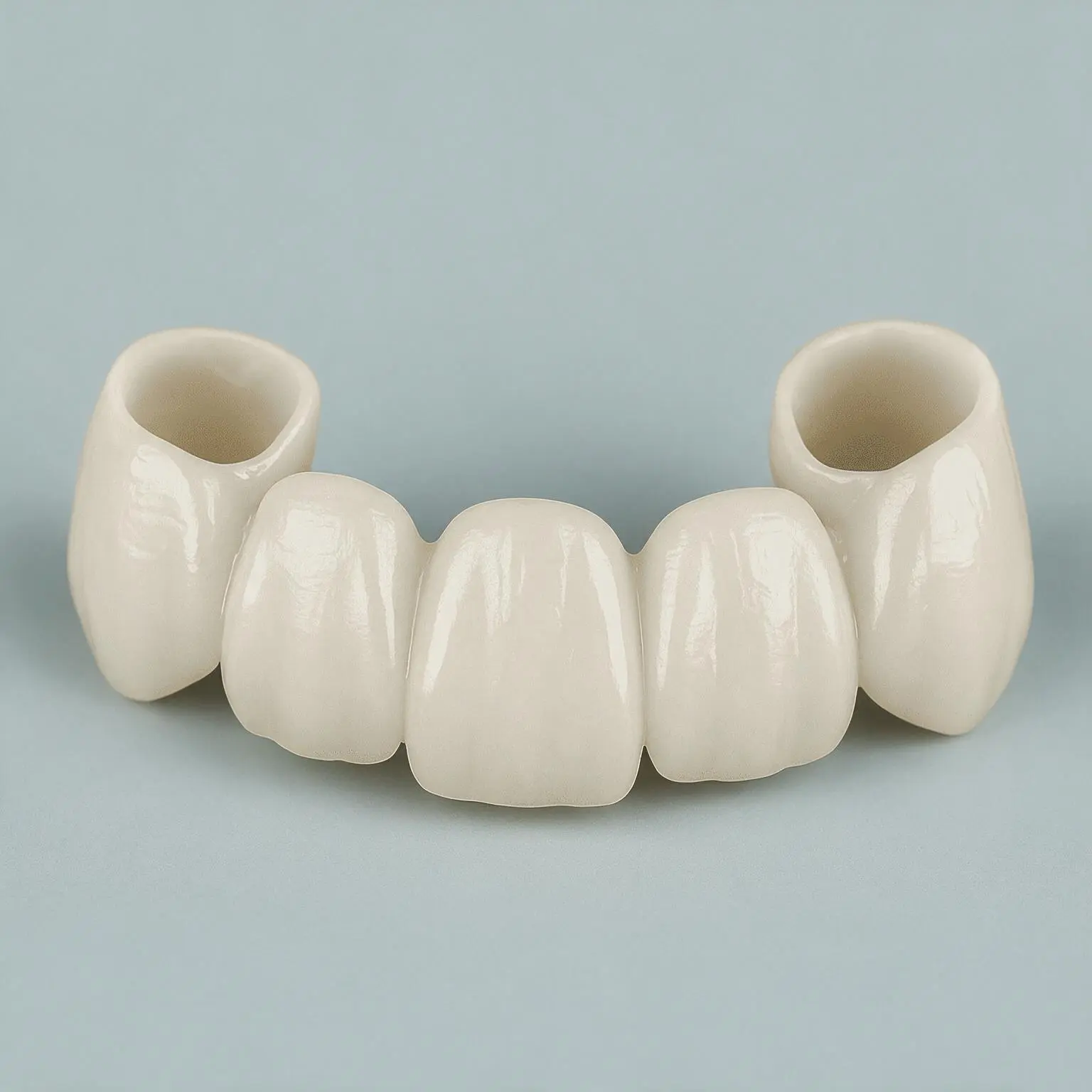 Zirconia Bridge With Ceramics